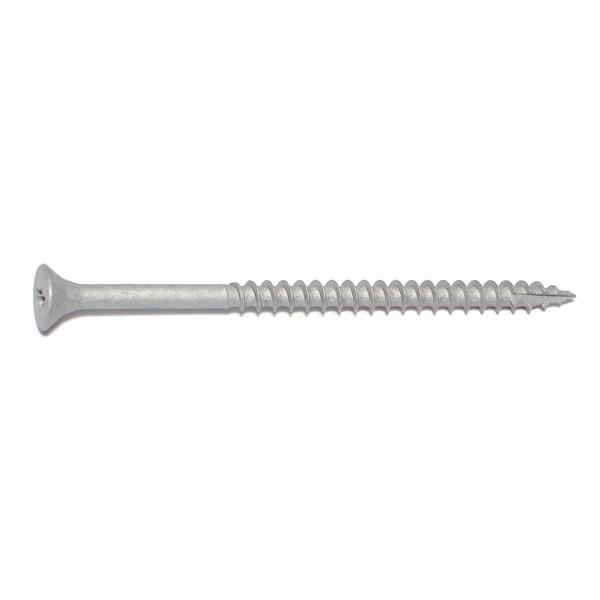 Buildright Deck Screw, #8 x 3 in, Steel, Flat Head, Phillips Drive, 90 PK 09161 - main
